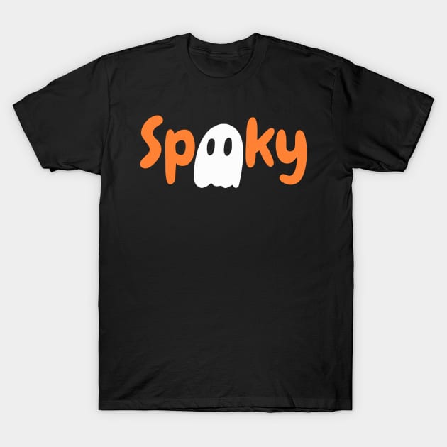 Spooky Ghost T-Shirt by Kahytal